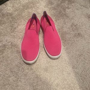 Rothys Bubblegum pink sneakers